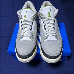 Jordan 3 Retro Chlorophyll 2018 Size 14